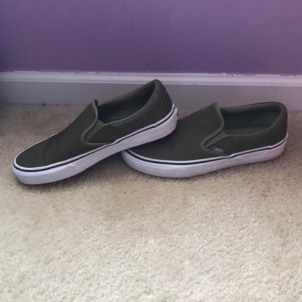 Olive Green Vans